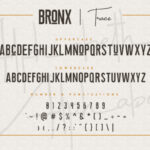 Bronx Simpul Duo Font Poster 14