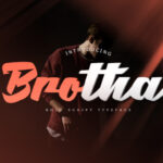 Brotha Script Font Poster 1