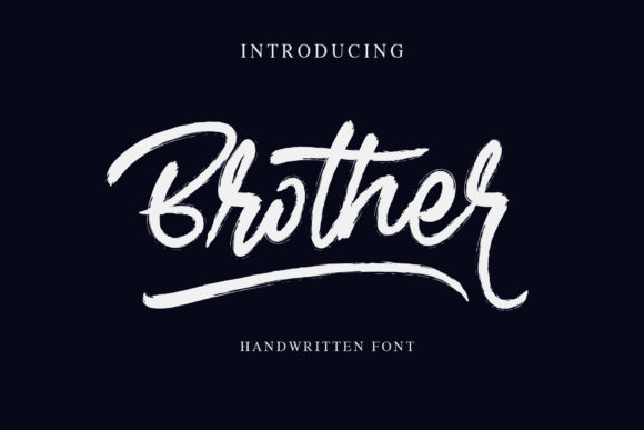 Brother Font Poster 1