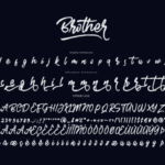 Brother Font Poster 9