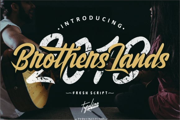 Brother Lands Font