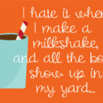 Brownie Milkshake Font Poster 5