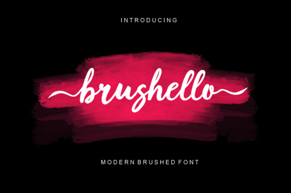 Brushello Font