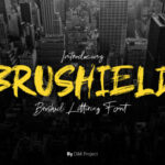 Brushfield Font Poster 1
