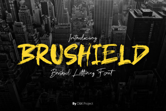 Brushfield Font Poster 1
