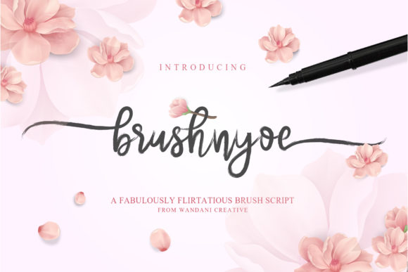 Brushnyoe Font