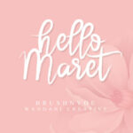 Brushnyoe Font Poster 3