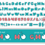 Bubble Double Duo Font Poster 2