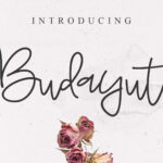 Budayut Font Poster 1