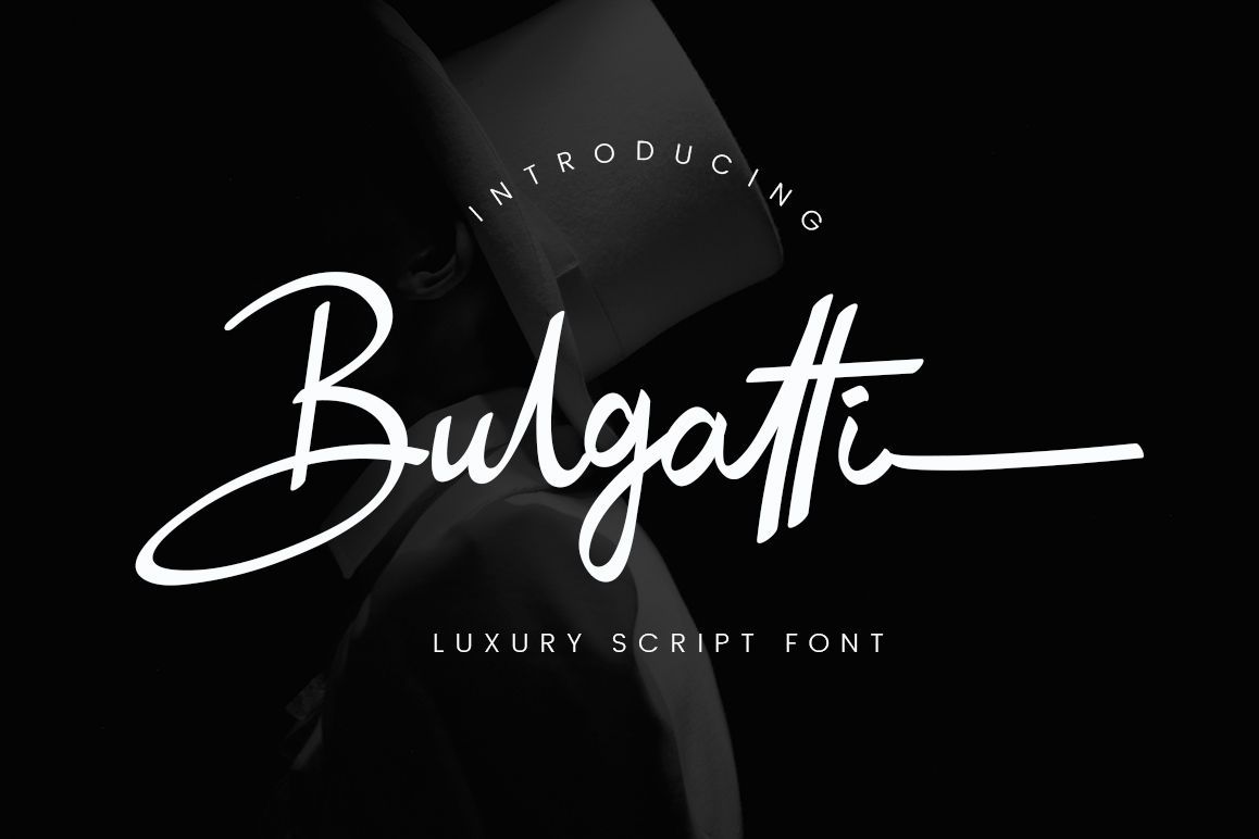 Bulgatti Font Poster 1