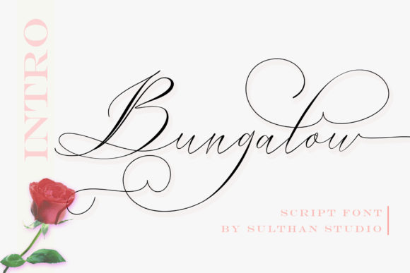 Bungalow Script Font