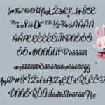 Bunny Honk Font Poster 4