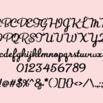 Bunny Hop Font Poster 2