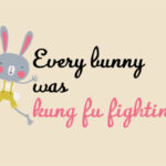 Bunny Hop Font Poster 5