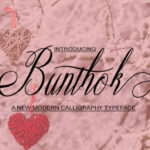 Bunthok Font Poster 1