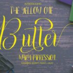 Butter Font Poster 1