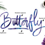 Butter Luchy Font Poster 3