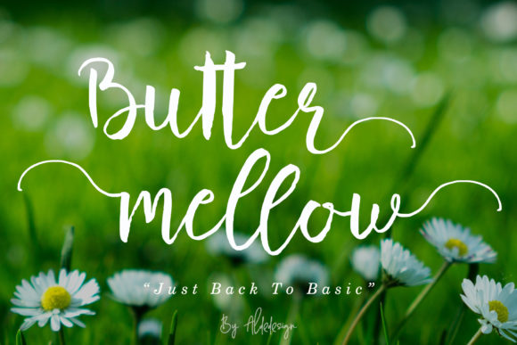 Butter Mellow Font Poster 1