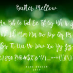 Butter Mellow Font Poster 6