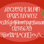 Butter Peanut Font Poster 2