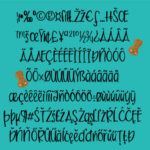 Butter Peanut Font Poster 3