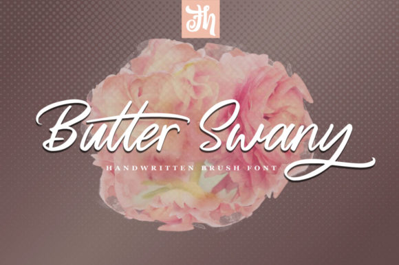 Butter Swany Font Poster 1
