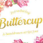 Buttercup Font Poster 1