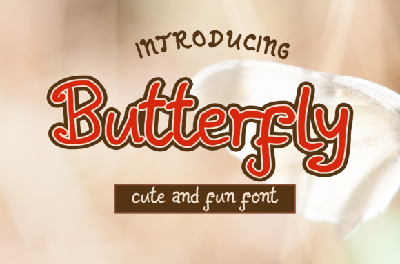 Butterfly Font