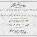 Buttering Font Poster 5