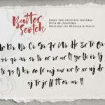 Butterscotch Font Poster 14