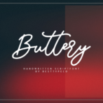 Buttery Font Poster 1