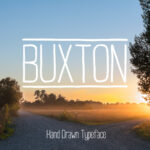 Buxton Font Poster 1