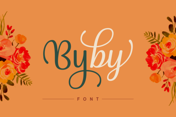 Byby Font Poster 1