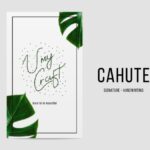 Cahute Font Poster 5