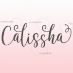Calissha Duo Font Poster 2