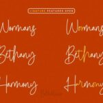 Calledliner Font Poster 7