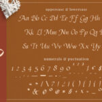 Calligram Font Poster 11