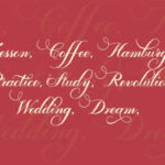 Calliope Script Font Poster 3