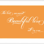 Calliope Script Font Poster 4