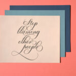 Calliope Script Font Poster 8