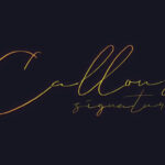 Callous Font Poster 1