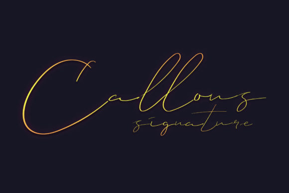 Callous Font Poster 1