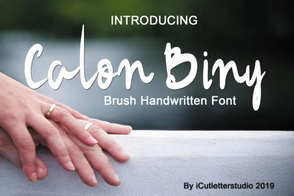 Calon Biny Font Calon Biny Font Poster 1