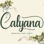 Calyana Font Poster 1