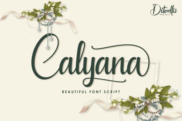 Calyana Font Poster 1