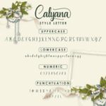 Calyana Font Poster 7