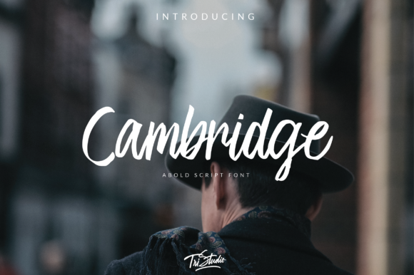Cambridge Font Cambridge Font Poster 1