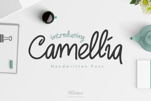 Camelia Font Poster 1