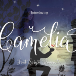 Camelia Font Poster 1