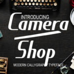 Camera Shop Font Poster 1